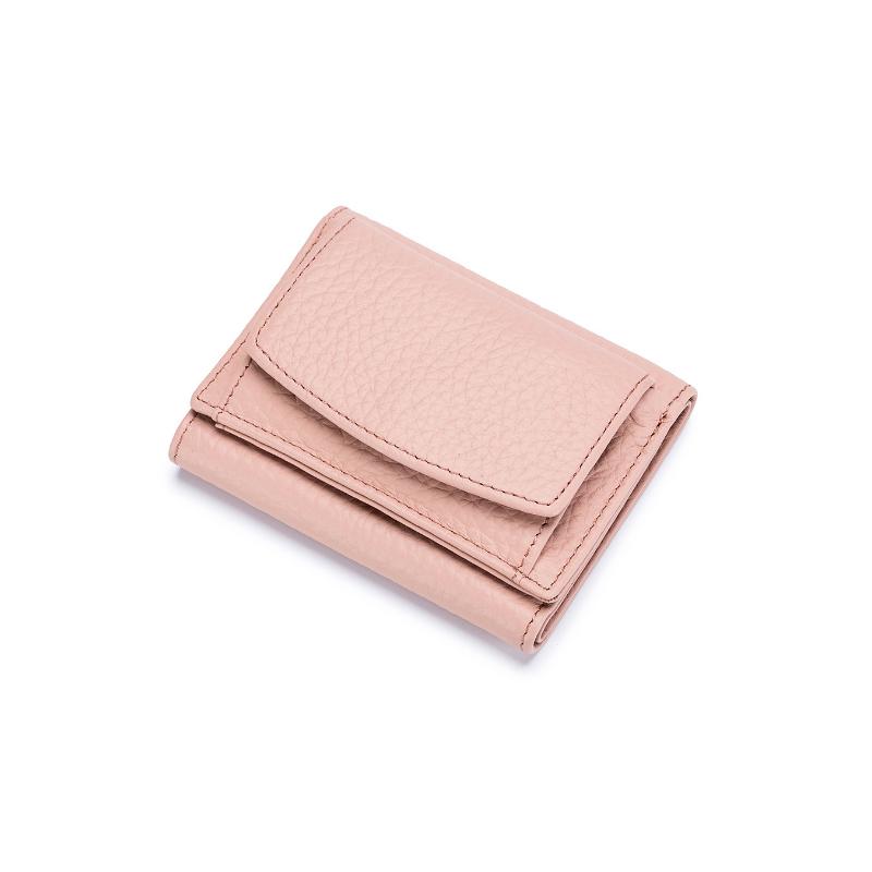 Genuine Leather Small Wallet – Compact Card Holder Purse