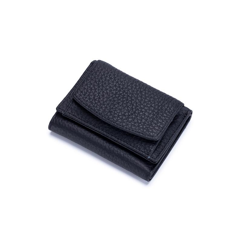 Genuine Leather Small Wallet – Compact Card Holder Purse - Halri
