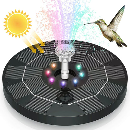 Outdoor Solar Powered Water Fountain