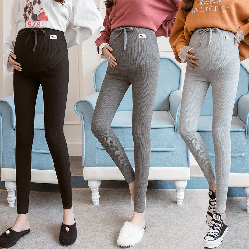 Soft Maternity Velvet Leggings - Halri