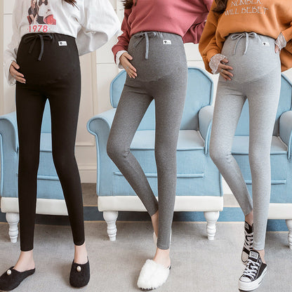 Soft Maternity Velvet Leggings - Halri