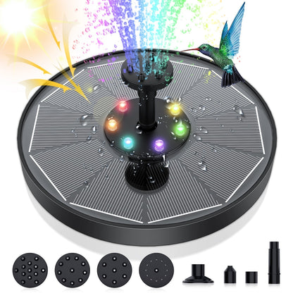 Outdoor Solar Powered Water Fountain