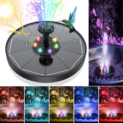 Outdoor Solar Powered Water Fountain