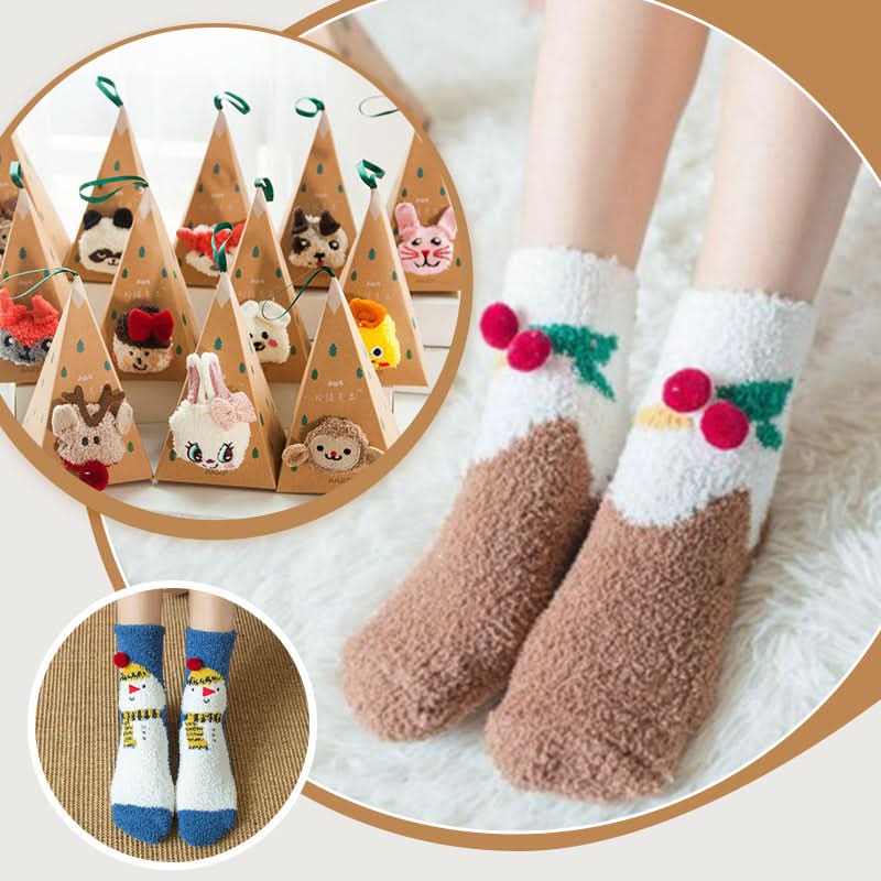 Cozy Holiday Christmas Socks - Halri