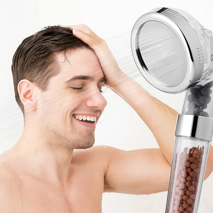 Powerful Shower Head with Boost Spray Nozzles