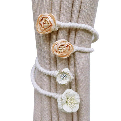 Rustic Rope Curtain Tie Back