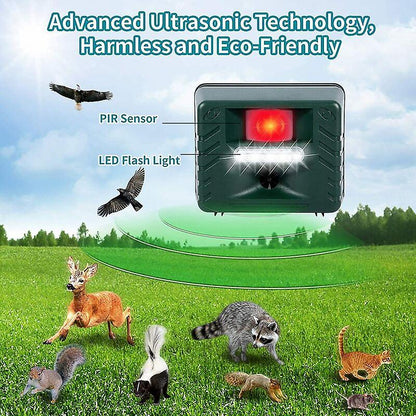 Outdoor Bird Deterrent Ultrasonic Repellent Device
