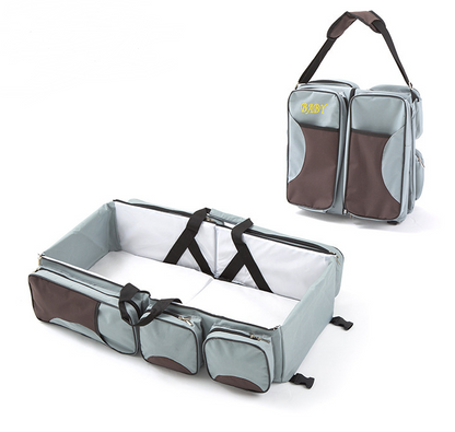 Portable Baby Travel Cot with Handy Storage Bags