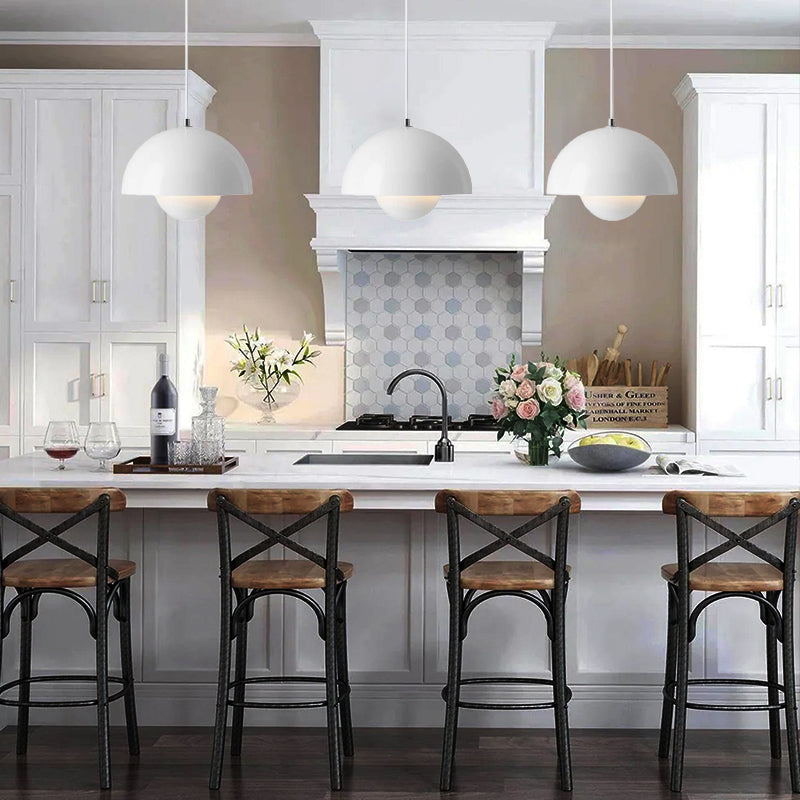 Modern Colorful Round Light Pendant Light
