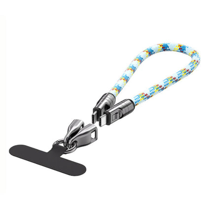 Dual USB Fast Charging Phone Lanyard Cable