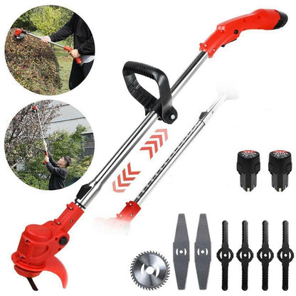Efficient Cordless Electric String Trimmer - Lawn Cutter