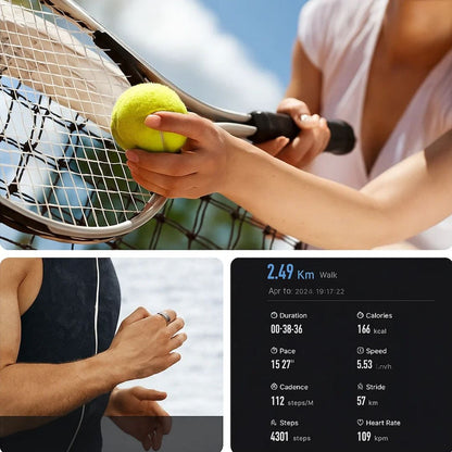 Fitness Tracker Ring | Waterproof Activity Monitor