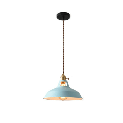 Retro Style Pastel Pendant Light