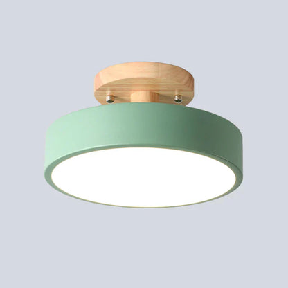 Modern Wooden LED Ceiling Lamp - Halri