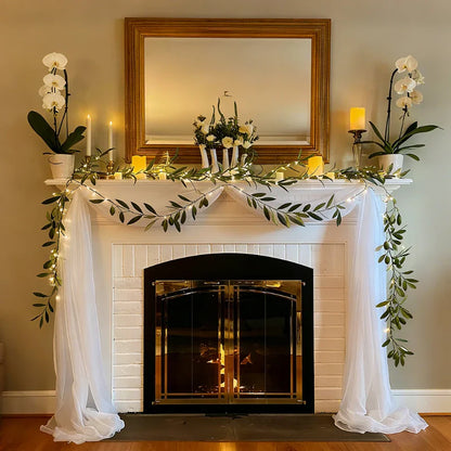 Floral String Table Lamp