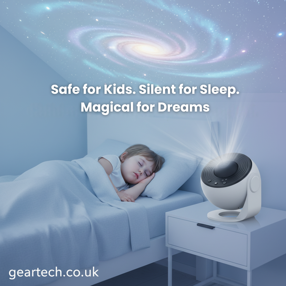 Calming Night Sky Table Lamp for Bedroom Relaxation - Halri