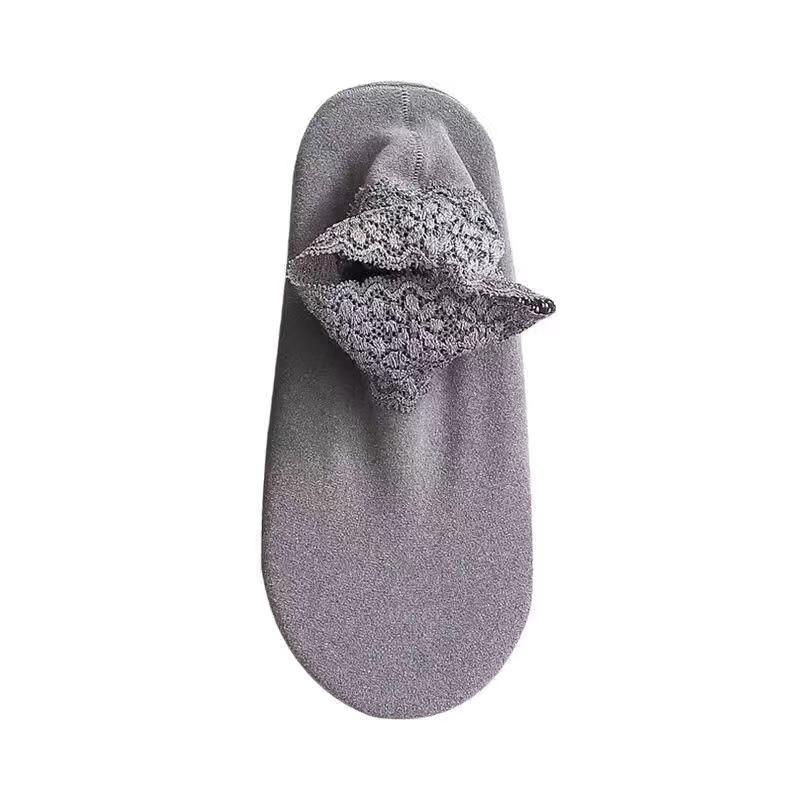 Cozy Socks with Feminine Lace Detail