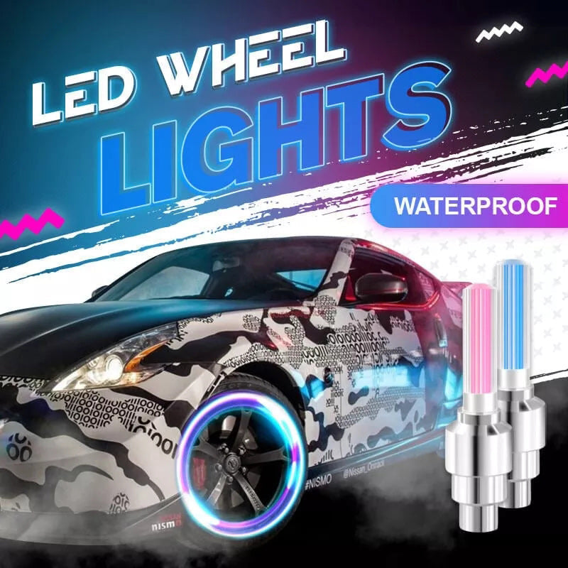 Bright IP67 Waterproof Bike Wheel Lights - Halri