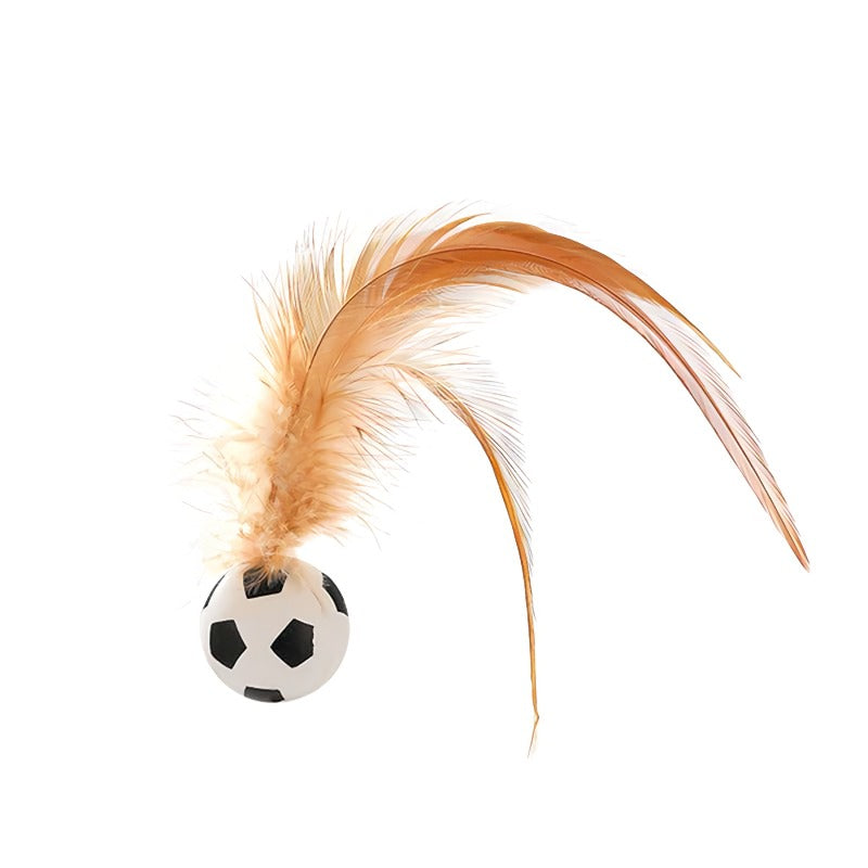 Fun Feather Teaser Toy for Cats