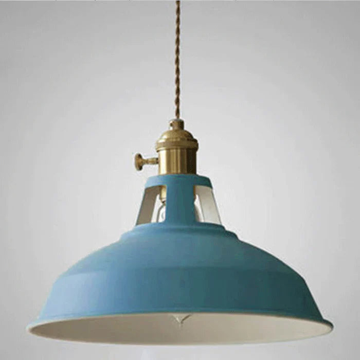 Vintage Metal Pendant Light