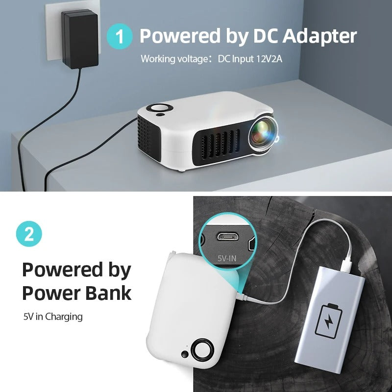 Compact Small LED Handheld Projector