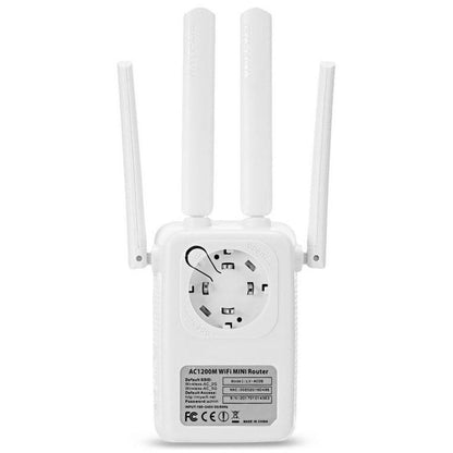 Fast Dual Band WiFi Booster Signal Extender 2.4/5G - Halri