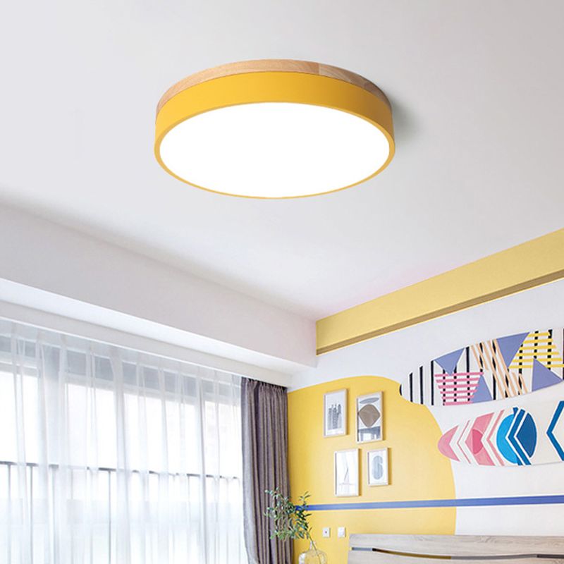 Stylish Circular LED Ceiling Light Dimmer Switch