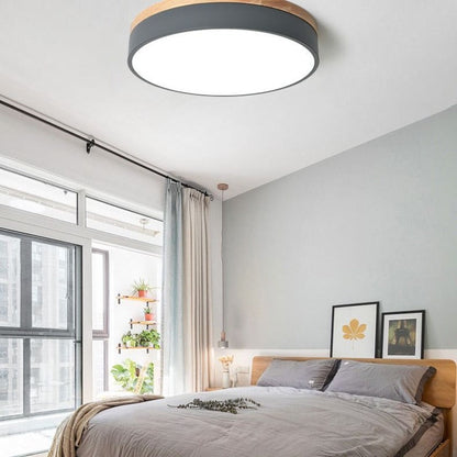 Stylish Circular LED Ceiling Light Dimmer Switch