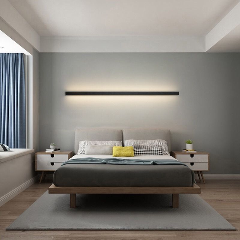 Slim Modern LED Wall LightFixture - Halri