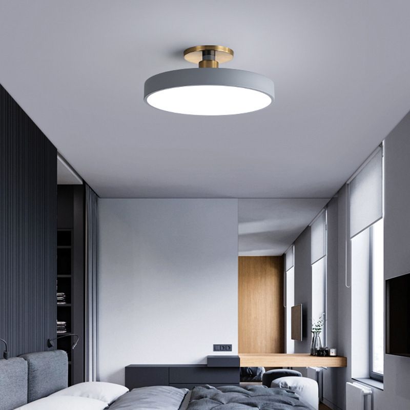 Simple Round LED Ceiling Light Fixture