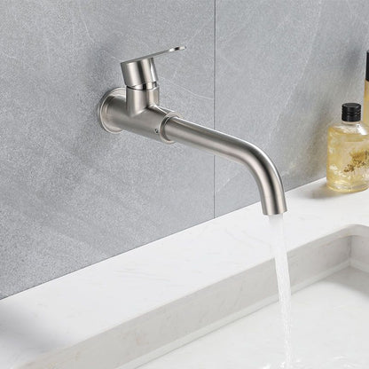 Stylish Chrome Bathroom Faucet Mixer Tap