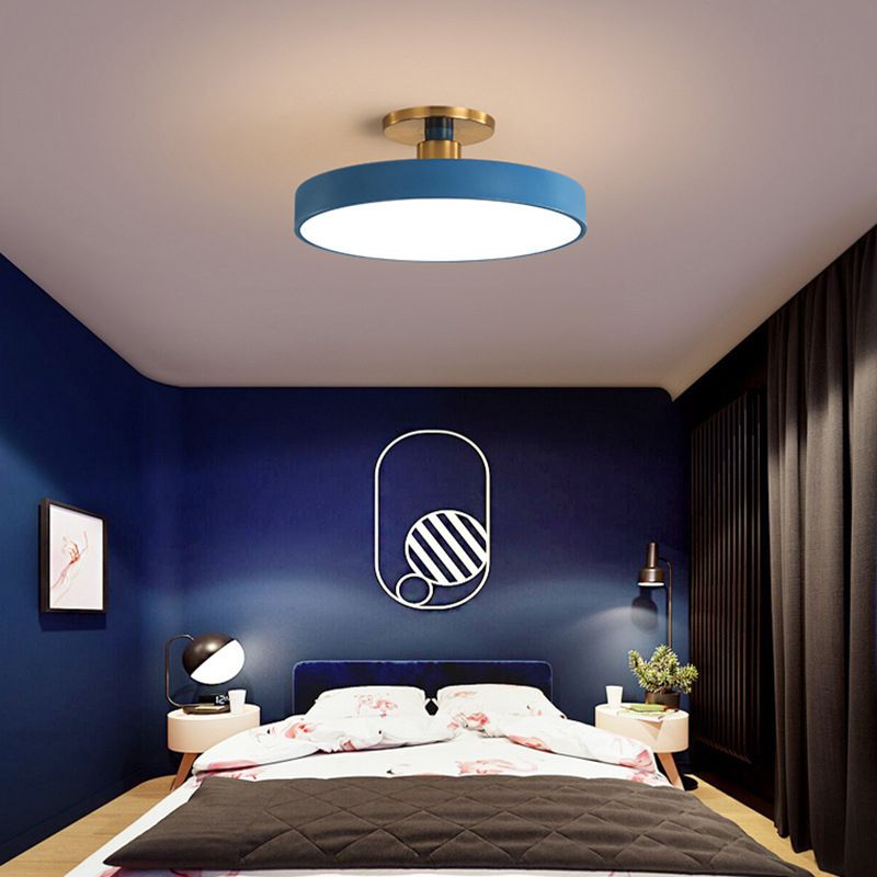 Simple Round LED Ceiling Light Fixture