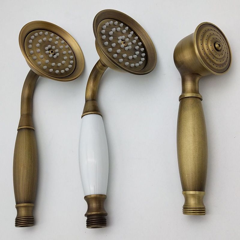 Classic Gold Showerhead with Handle