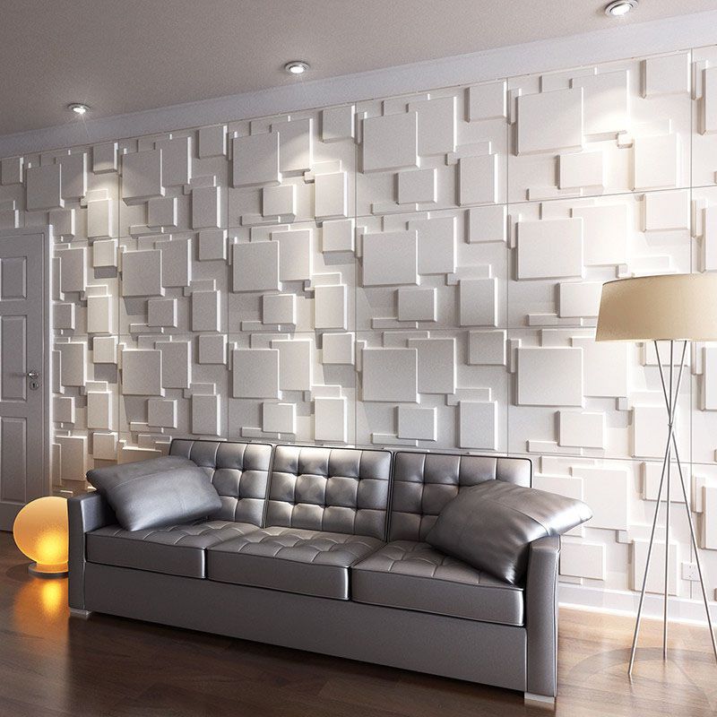 Easy Install Wall Paneling Stickers
