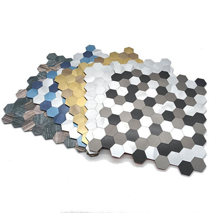 Easy Install Metallic Mosaic Wall Tiles