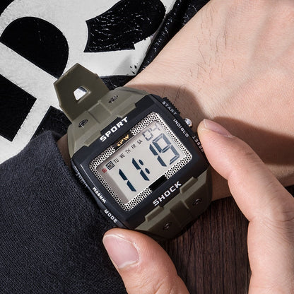 Waterproof Sports Watch with Alarm and Stopwatch