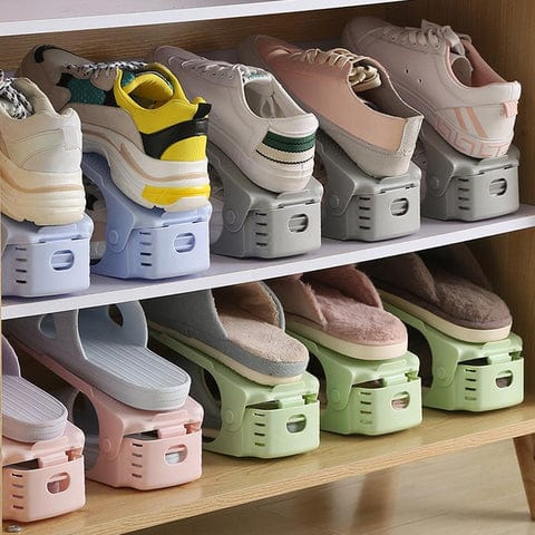 Compact 4-Piece Shoe Organizer Set - Halri