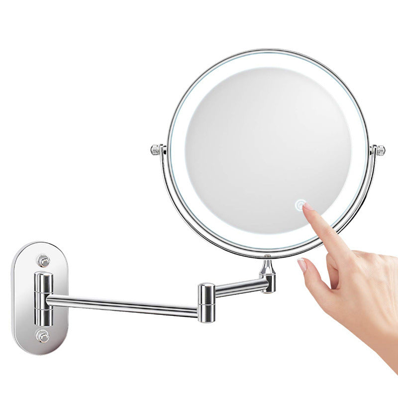 Rechargeable LED Lighted Wall Mount Mirror