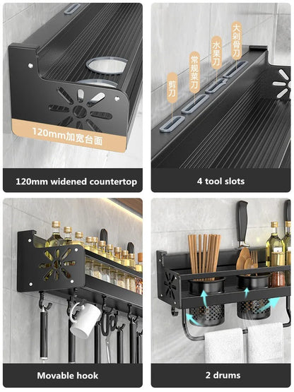 Space Saving Kitchen Shelf Storage Organizer