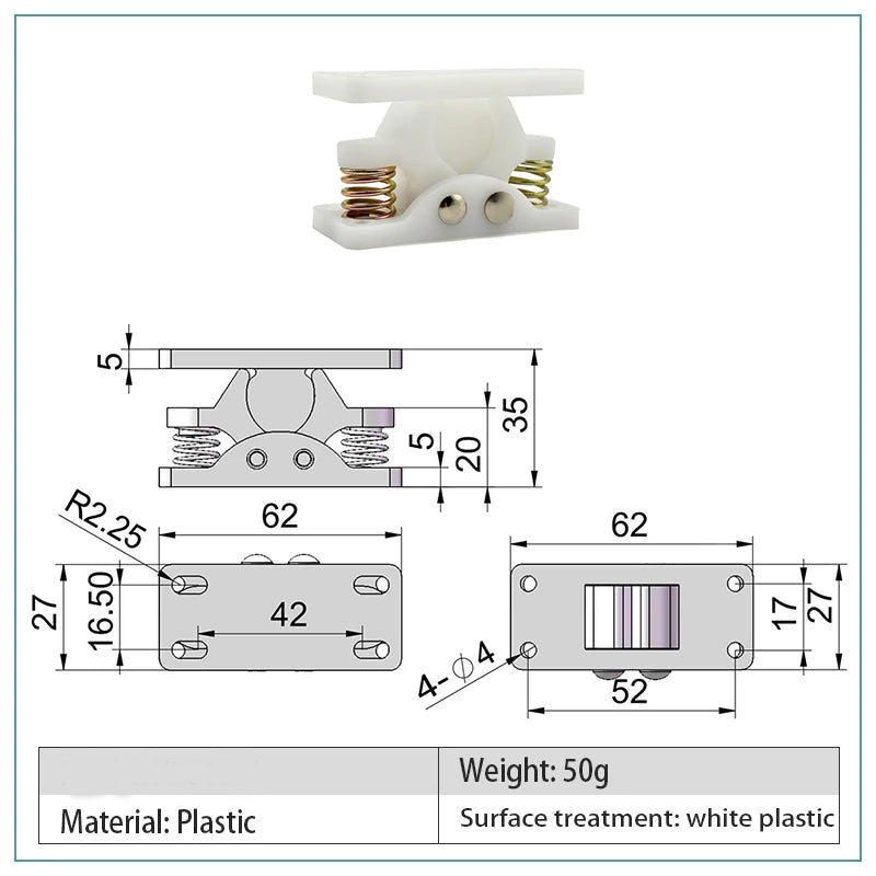 Strong Metal Secure Drawer Lock