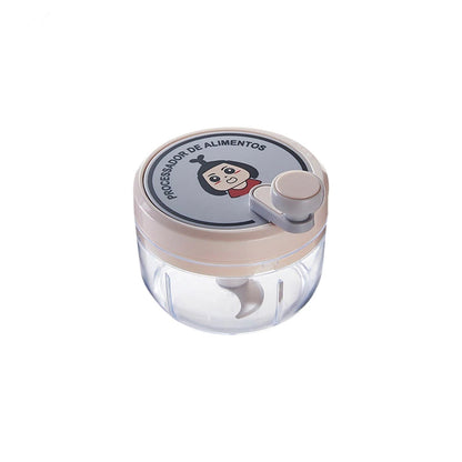 Easy Manual Quick Garlic Food Chopper