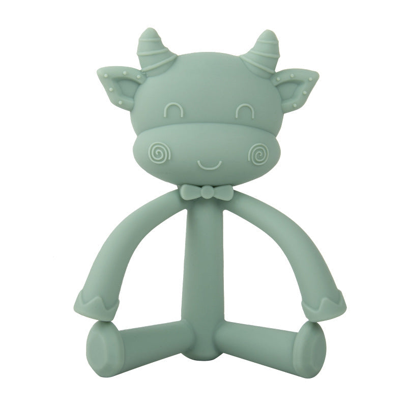 Soft Silicone Baby Teether Ring