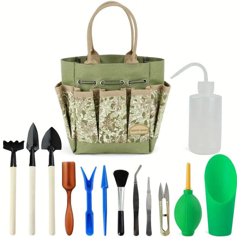 Compact 13pc Gardening Kit for Indoor Plants
