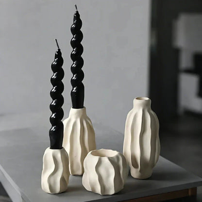 Elegant Metal Candle Stand