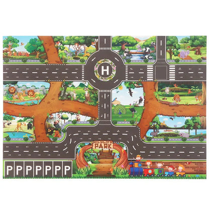 Colorful Road Playmat for Children