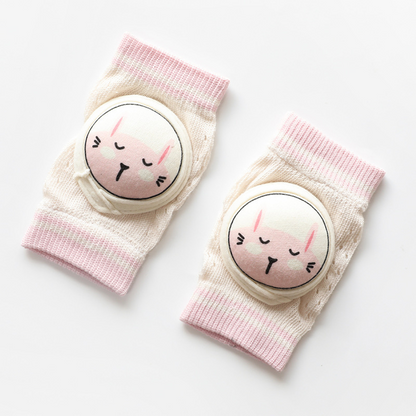 Soft Baby Knee Pads for Crawling with Grip Protection