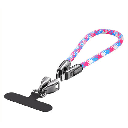 Dual USB Fast Charging Phone Lanyard Cable
