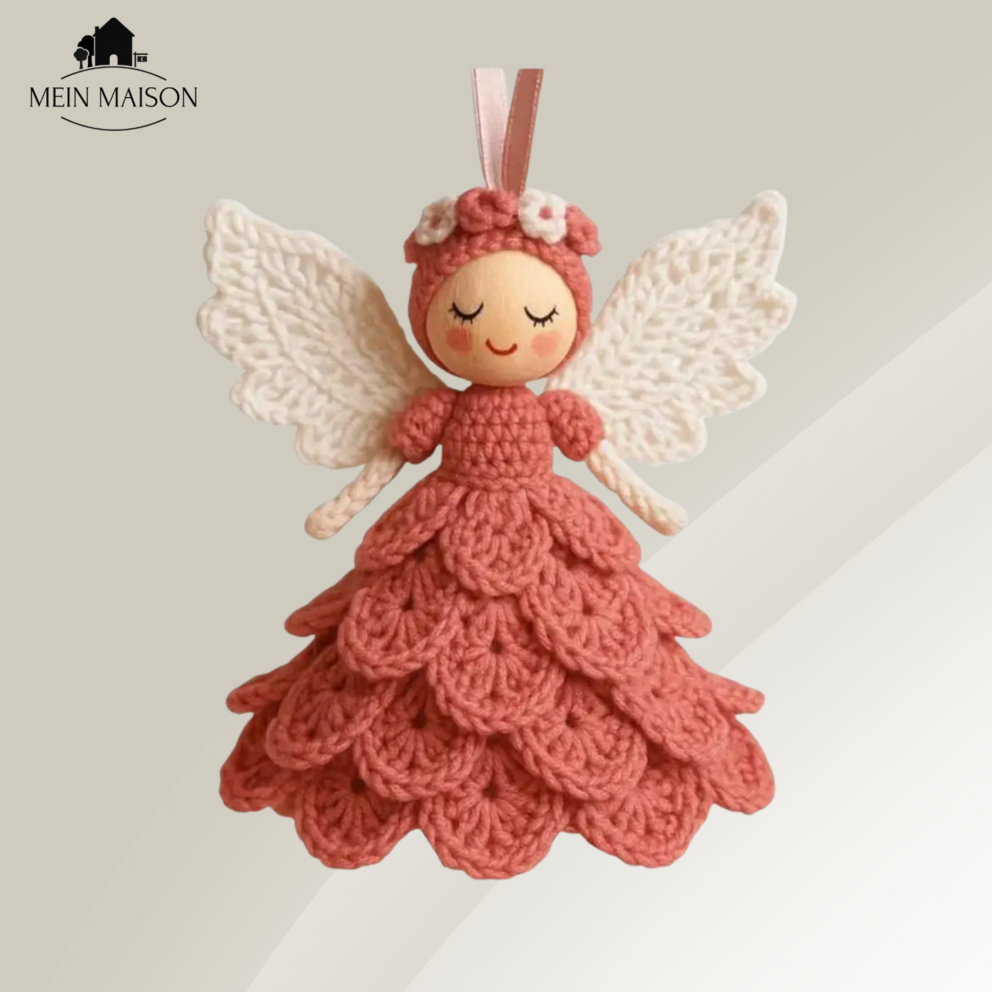 Personalized Handmade Guardian Angel Ornament