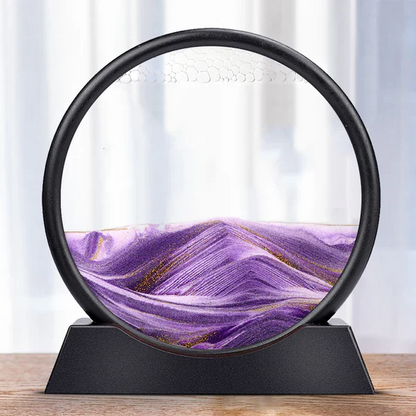 Colorful Kinetic Sand Art Decor