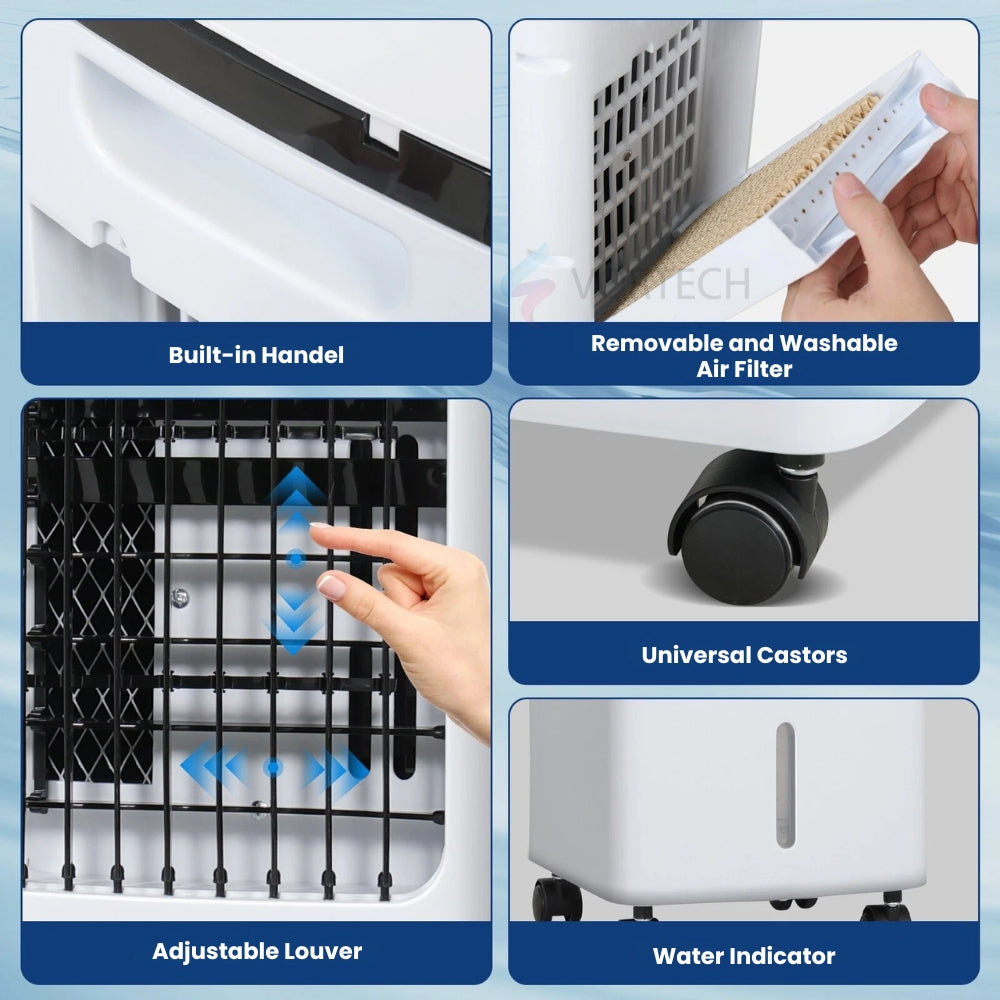 Compact Remote Control Air Conditioner for Small Rooms